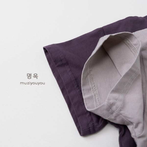 背後夏天感休閒上衣 