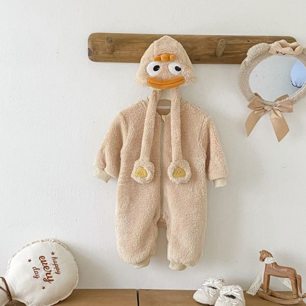 萌友暖絨造型連身衣 