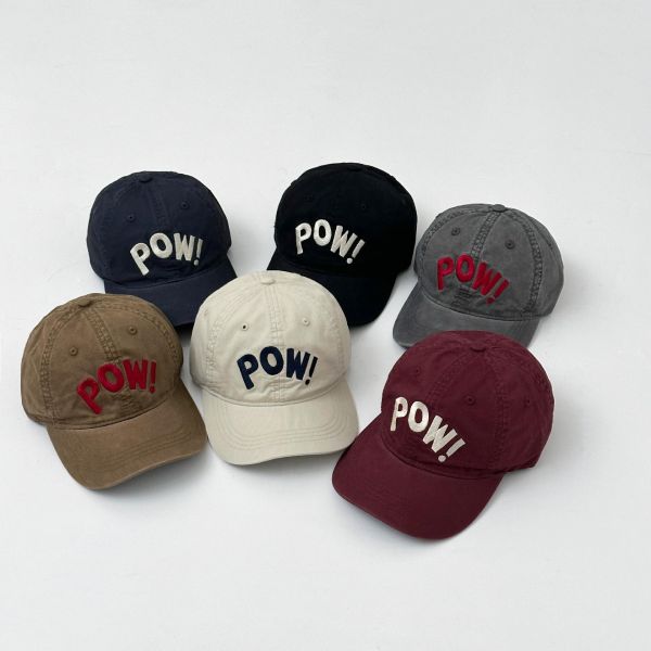 POW字母休閒帽 