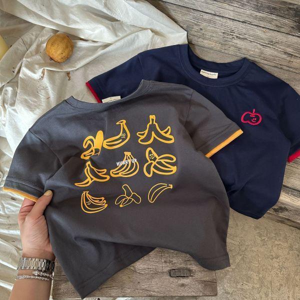 滿印香蕉蘋果上衣 