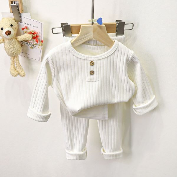 輕暖坑條經典日常套裝 