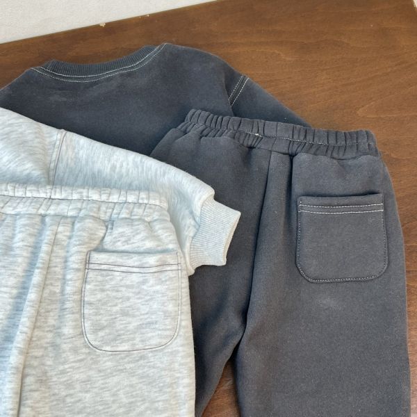 DREAM厚棉明線休閒套裝 