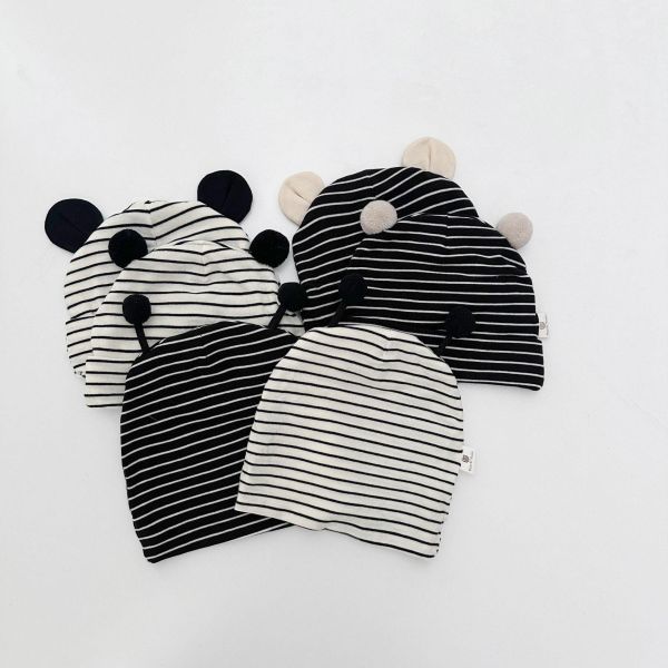 小瓢蟲條紋套頭帽 