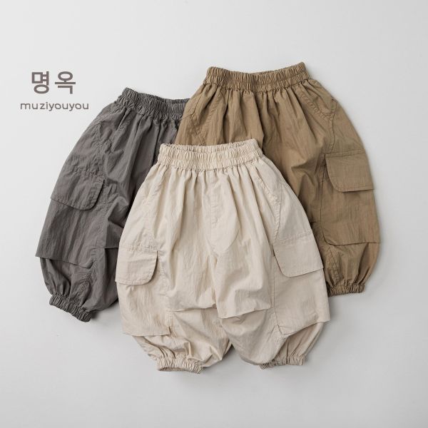 工裝兩節戶外感縮口褲 