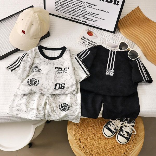 No.06直條紋休閒套裝 