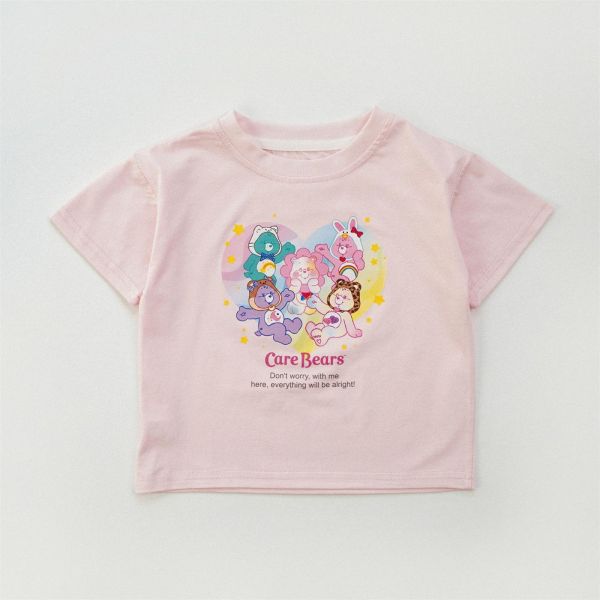 繽紛小熊字母半袖上衣 