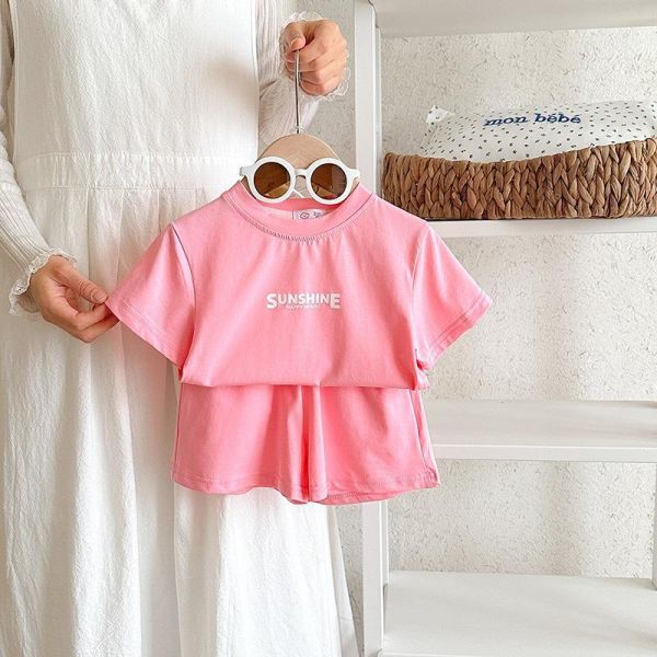 sunshine素色休閒套裝 