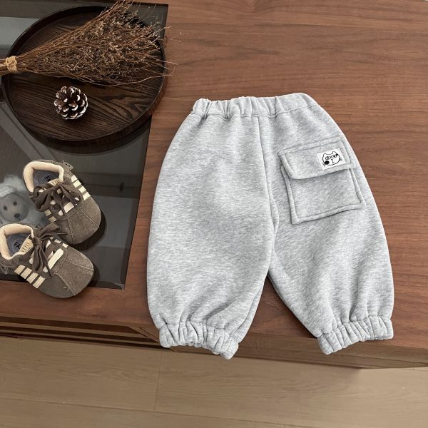 貓咪活頁口袋棉褲 