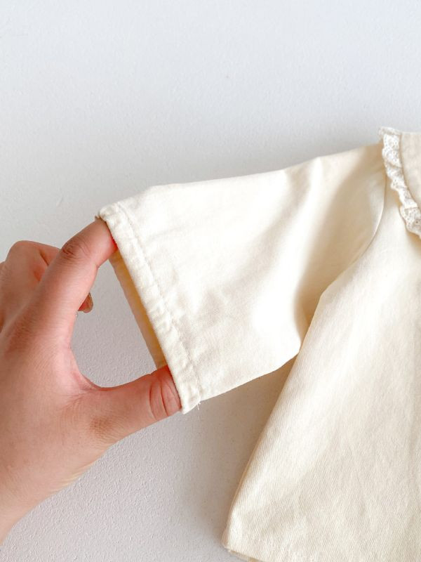 【現貨】大地森林款！木耳刺繡連身裙 