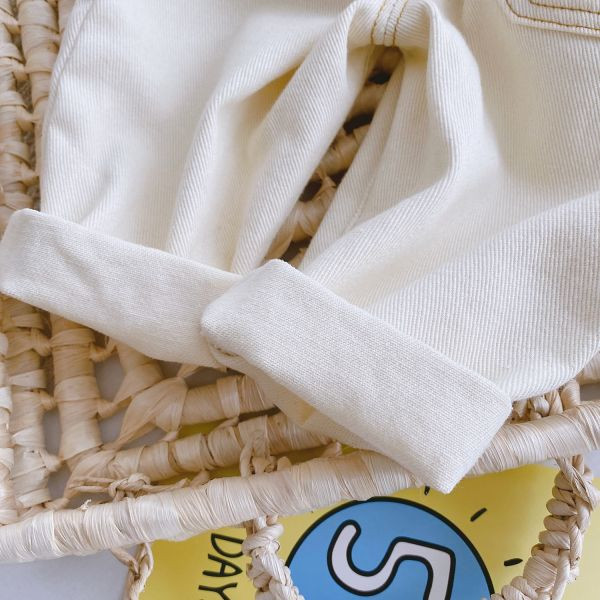 【現貨】淺色系列！寶寶高腰牛仔褲 