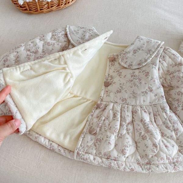 秋冬花語棉花糖保暖外套 