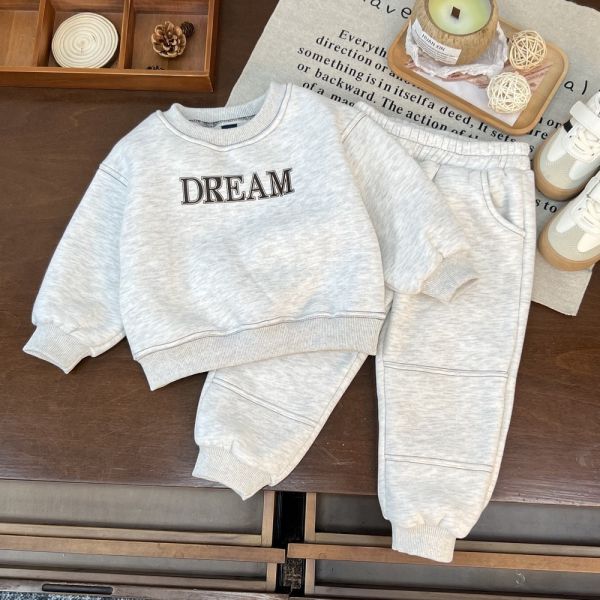 DREAM厚棉明線休閒套裝 