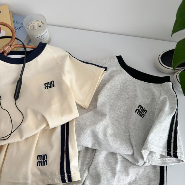 minmin滾邊休閒套裝 