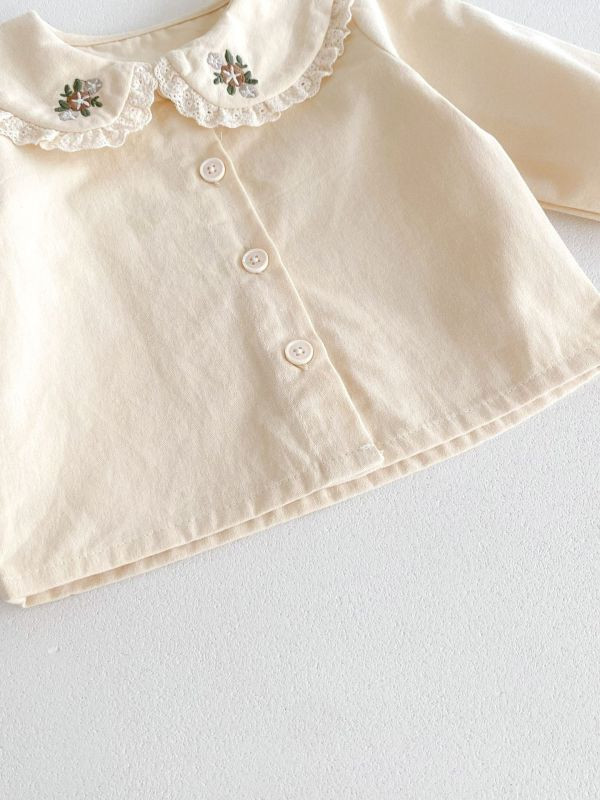 【現貨】大地森林款！木耳刺繡連身裙 