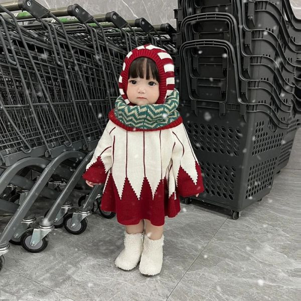 尖尖帽聖誕針織衫 