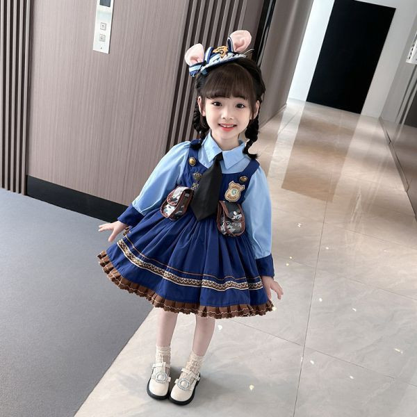 萬聖節款！兔子女警套組 