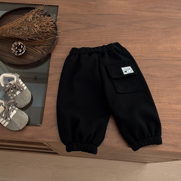 貓咪活頁口袋棉褲 