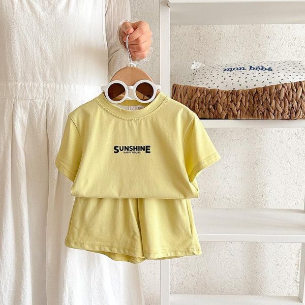 sunshine素色休閒套裝 