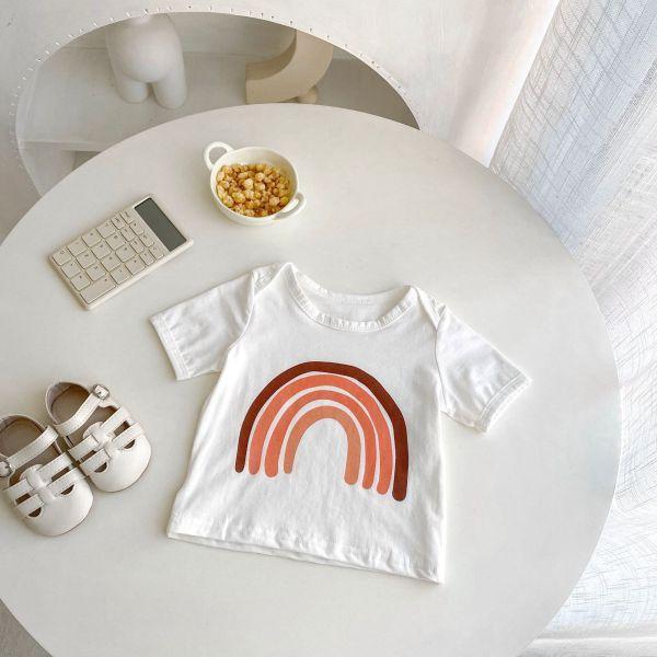 復古黑彩虹上衣套裝 