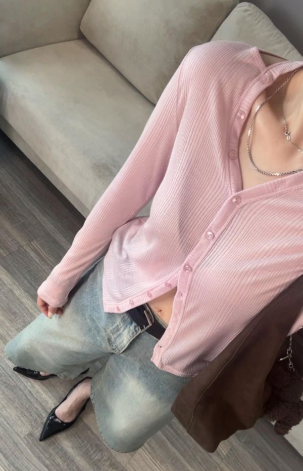 J11 許願上架 小設計透透防曬天絲開襟衫(粉色賣場) 