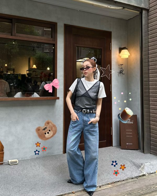 J01 搭配好幫手 彈性紗背心(灰黑/咖) 