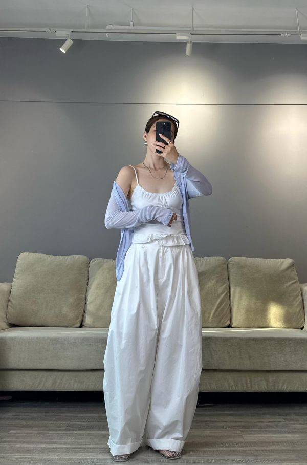 J11 許願上架 小設計透透防曬天絲開襟衫(藍色賣場) 