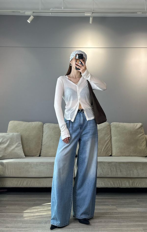 J11 【包色賣場】小設計透透防曬天絲開襟衫(多色) 