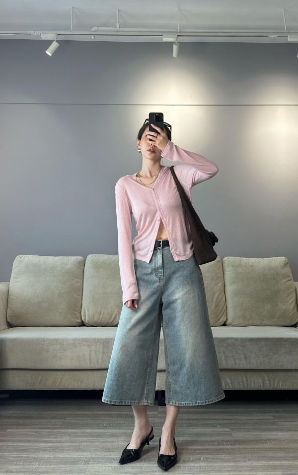 J11 許願上架 小設計透透防曬天絲開襟衫(粉色賣場) 