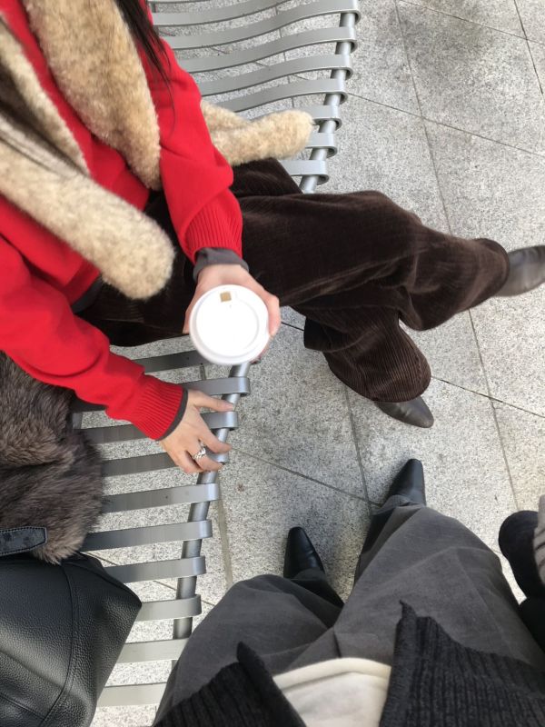 G05 超值必收 百搭瘦瘦細絨褲(咖，腰圍鬆緊，內加絨） 