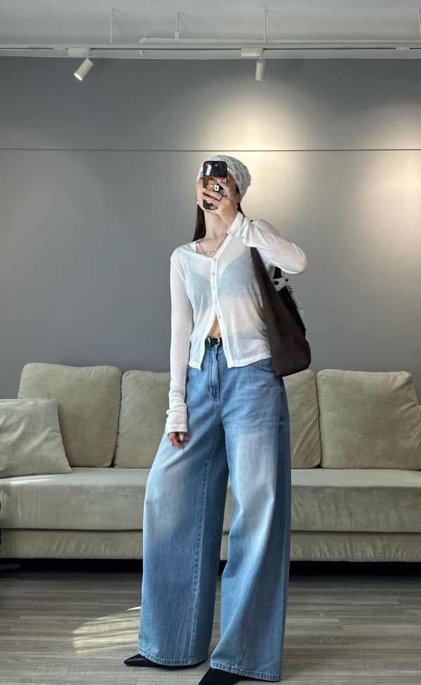 J11 許願上架 小設計透透防曬天絲開襟衫(白色賣場) 