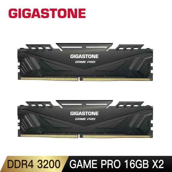 GAME PRO DDR4 3200 32GB 電競超頻 桌上型記憶體 (PC專用/16GBx2) DDR4,3200MHz,16GB,筆記型記憶體,2入組Gigastone,Intel,AMD,DRAM16GB,SODIMM,5年保固