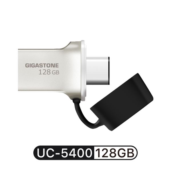 USB 3.1 OTG 雙介面金屬隨身碟 UC-5400 Gigastone,64GB,USB3.1,Type-C,OTG,雙用,金屬,隨身碟 ,UC-5400,64G,高速隨身碟,優雅外觀,一體成形,堅固實用,耐撞,防水,原廠保固,五年