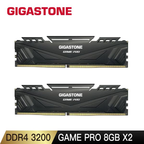 GAME PRO DDR4 3200 16GB 電競超頻 桌上型記憶體 (PC專用/8GBx2) DDR4,3200MHz,16GB,筆記型記憶體,2入組Gigastone,Intel,AMD,DRAM16GB,SODIMM,5年保固