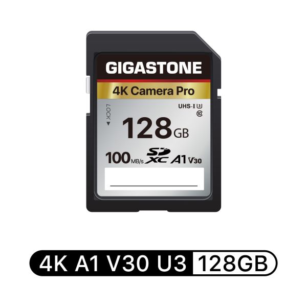 4K攝影SD記憶卡 UHS-I 1A U3 V30 Gigastone,64GB,SDXC,SD,UHS-I,U3,A1V30,4K記憶卡,64G,單眼相機,攝錄影機,專用記憶卡4K,高畫質錄影,防水,防震,防X光,傳輸速度,100MB/s