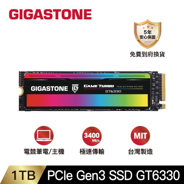 PCle Gen3 SSD GT6330-1TB PCle Gen3 SSD GT6330-1TB
