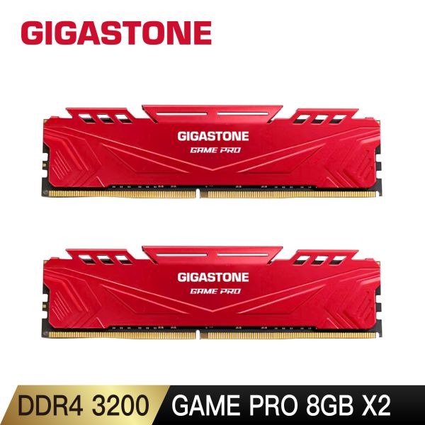 GAME PRO DDR4 3200 16GB 電競超頻 桌上型記憶體 (PC專用/8GBx2) DDR4,3200MHz,16GB,筆記型記憶體,2入組Gigastone,Intel,AMD,DRAM16GB,SODIMM,5年保固