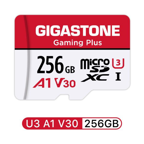 【五入組】遊戲專用記憶卡 Gaming Plus 32GB-1TB (支援Switch/GoPro) Gigastone,MicroSD,A1V30,高速記憶卡,1TB,附轉卡,讀取速度快,五年保固,備份豆腐,switch,空拍機,遊戲部落客,遊戲記憶卡