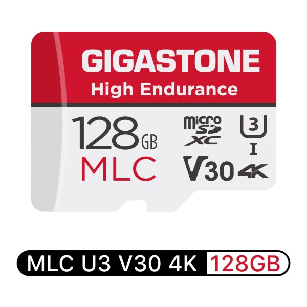 極高耐用記憶卡 MLC High Endurance 32GB-128GB (行車/監控 專用) Gigastone,MicroSD,MLC,高速記憶卡,32GB,附轉卡,讀取速度快,2年保固,備份豆腐,超高效能,連續錄製