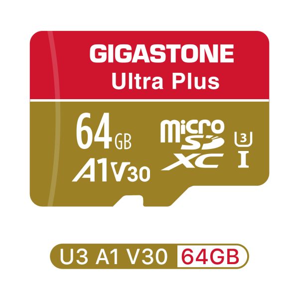 相機專用記憶卡 Uitra Plus 64GB-512GB Gigastone,MicroSD,A1V30,高速記憶卡,64GB,附轉卡,讀取速度快,五年保固,備份豆腐,switch,空拍機,遊戲部落客