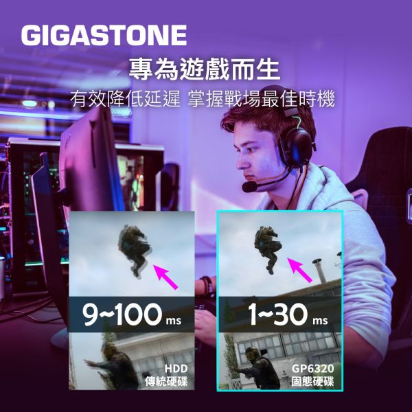 GIGASTONE 電競固態硬碟 M.2 NVMe PCIe Gen3  內接式SSD｜500GB/1TB/2TB/4TB 最高3400MB/s GIGASTONE 電競固態硬碟 M.2 NVMe PCIe Gen3 內接式SSD｜500GB/1TB/2TB/4TB 最高3400MB/s