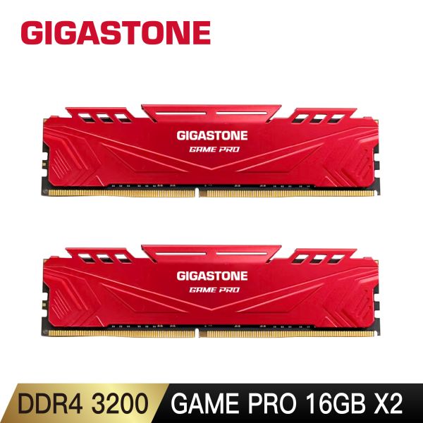 GAME PRO DDR4 3200 32GB 電競超頻 桌上型記憶體 (PC專用/16GBx2) DDR4,3200MHz,16GB,筆記型記憶體,2入組Gigastone,Intel,AMD,DRAM16GB,SODIMM,5年保固