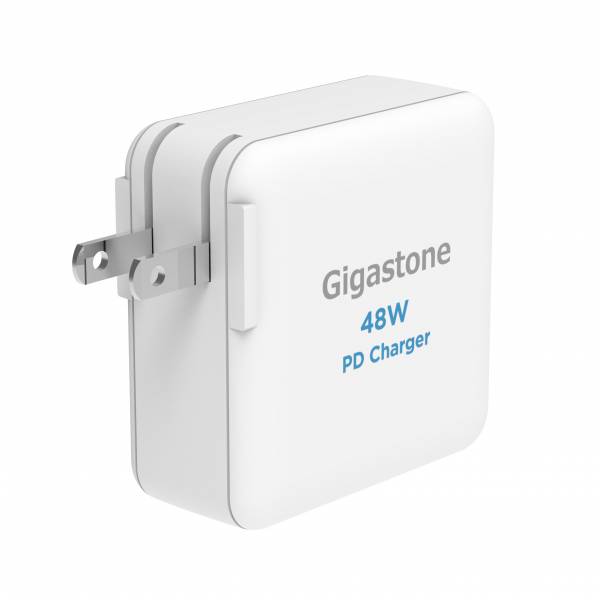 PD-6480W Type-C PD3.0 48W急速快充充電器 (支援iPhone13/12/MacBook Air/Switch快充) Gigastone PD-6480W, PD-6480W, TypeC, PD3.0, 快充, 48W, Switch, Mac ,同時充電,iPhone13