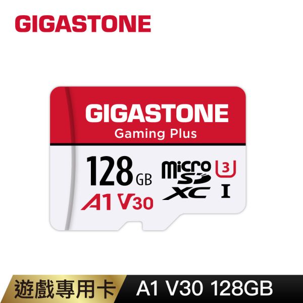遊戲專用記憶卡 Gaming Plus系列 (支援Switch/GoPro) Gigastone,MicroSD,A1V30,高速記憶卡,32GB,附轉卡,讀取速度快,五年保固,備份豆腐,switch,空拍機,遊戲部落客,遊戲記憶卡