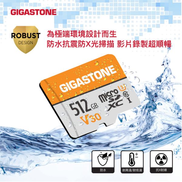GIGASTONE 通用記憶卡 V30 U3 C10 microSD UHS-I｜五年保固，適用 數位相機，兒童相機，手機、相機，平板，附SD轉卡 GIGASTONE 通用記憶卡 V30 U3 C10 microSD UHS-I 1TB/512GB/256GB｜五年保固,適用 數位相機,兒童相機,手機、相機,平板,附SD轉卡