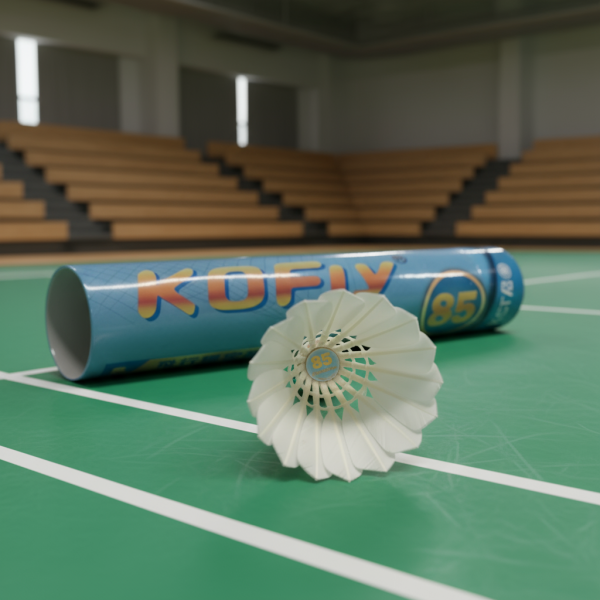 nikofly 藍色85號羽毛球 【 大陸製 x 鴨毛 x 飛行穩定 x  耐打】 12入 