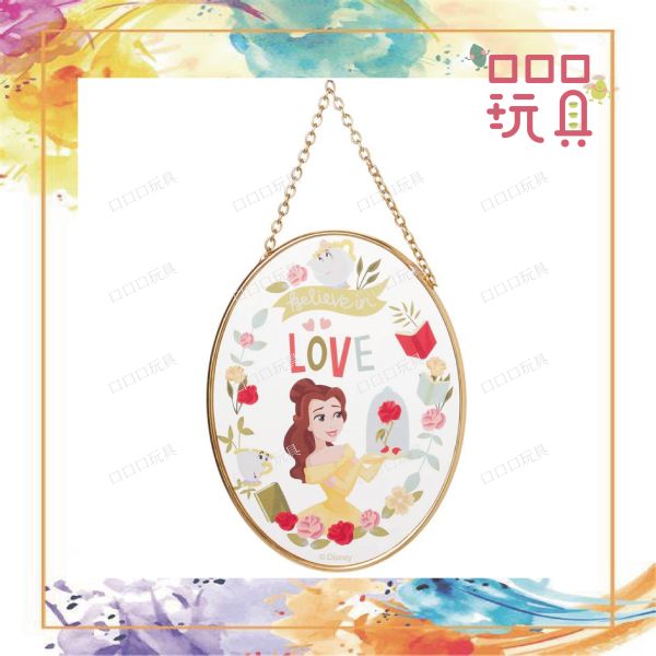 【現貨】enesco 貝兒公主 彩繪玻璃 吊飾 028399381753