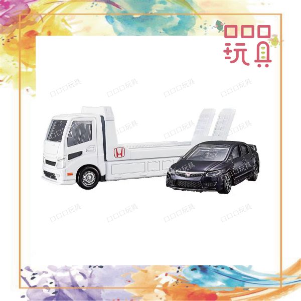 【現貨】TOMICA PREMIUM 多美小汽車 載運車-本田Civic Type R(FD2) 4904810912606