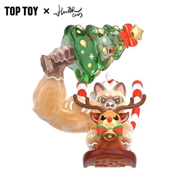 【現貨】TOPTOY 大力招財 三周年限定 歡樂聖誕 手辦 
