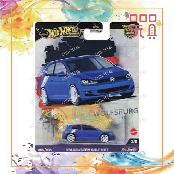 【現貨】風火輪 FPY86-95BA 經典合金小車 GOLF MK7 0194735186495