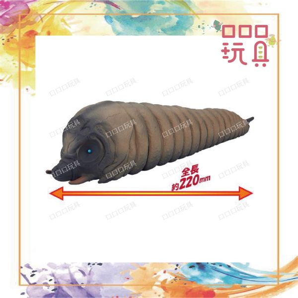 【現貨】 軟膠 MOVIE MONSTER 哥吉拉 摩斯拉 幼蟲 4549660235347